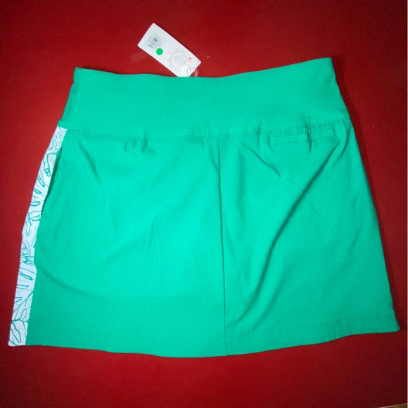 Lady Hagen Golf Skort Women's Size XL Skort Green NWT Tummy Control preppy - Picture 7 of 9